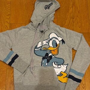Disney Cruise Line Donald Duck Grey Sweatshirt Pullover